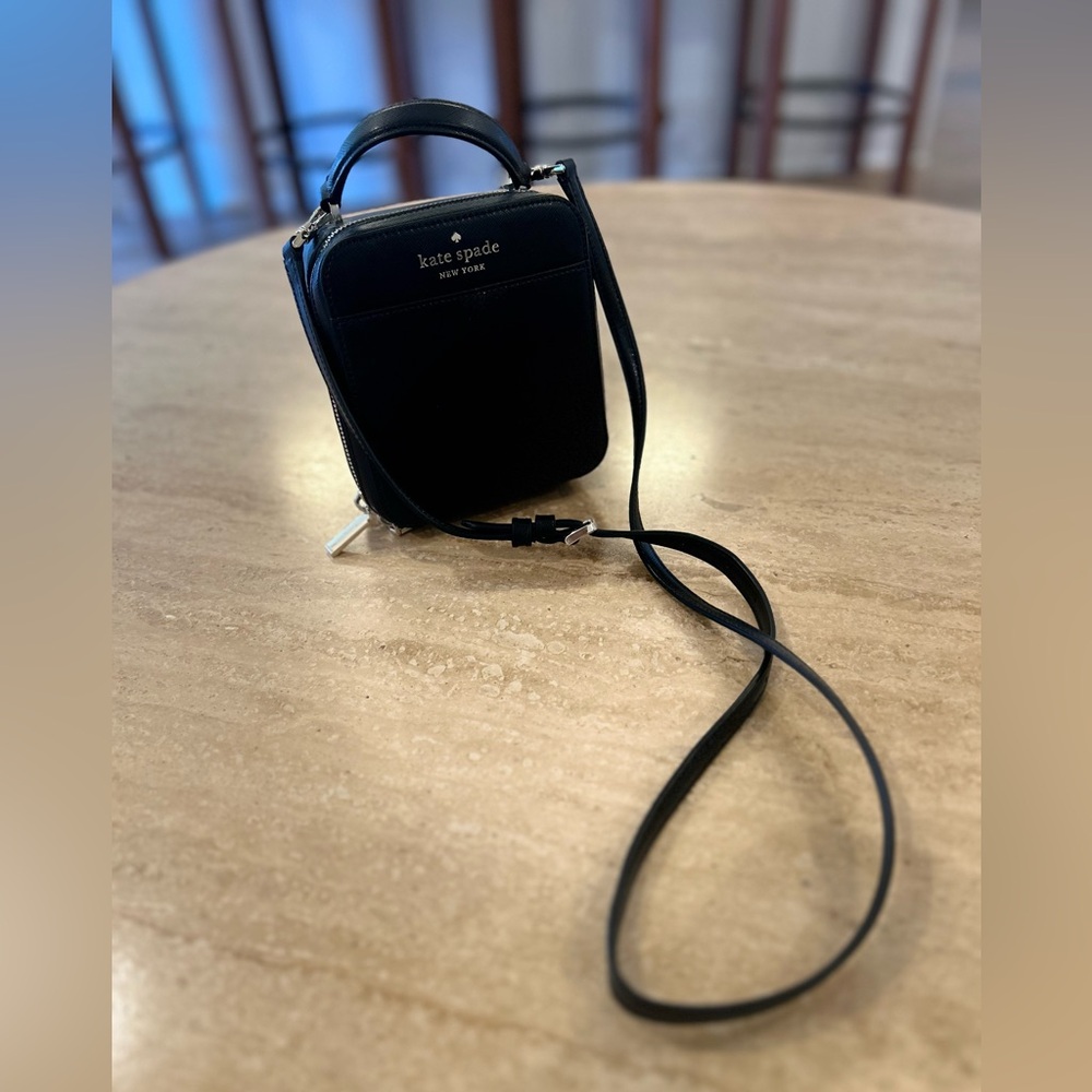 Kate Spade Black Square Crossbody Bag